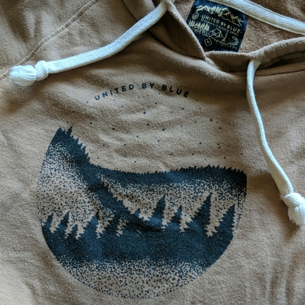 Hooded front pocket sweatshirt